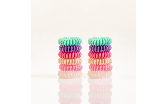 Hair Rings 6-pack - Candy 2 Stk 11%