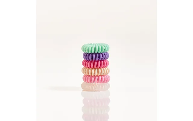 Hair Rings 6-pack - Candy