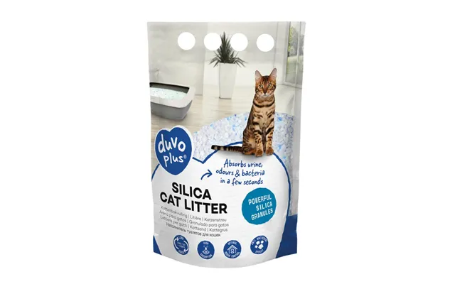 Kattegrus Silica 5 Liter - Duvo Plus