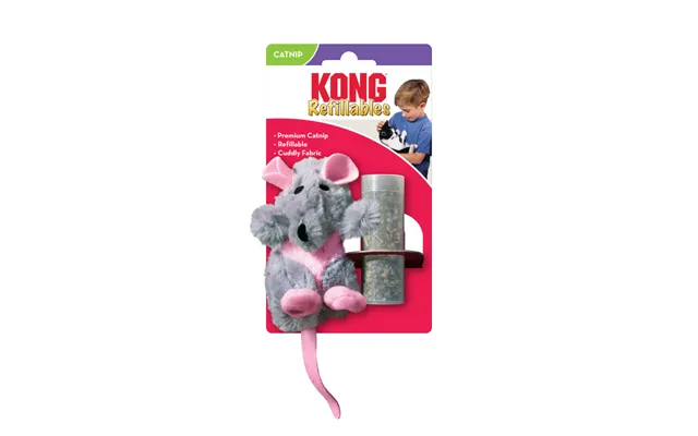 Kong Cat Refillables Catnip Rat
