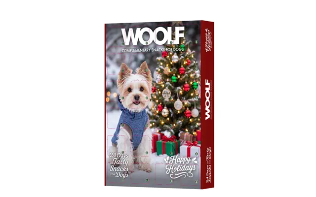 Woolf Julekalender Til Hund 24 Låger Med Godbidder