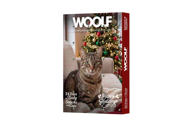 Woolf Julekalender Til Kat 24 Låger Med Godbidder