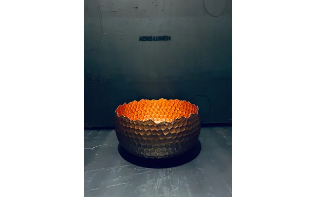 Brun Kobber Skål 20 Cm