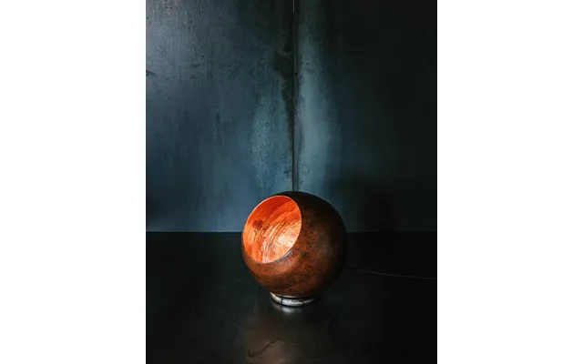 Floor Brun Kobberlampe 35 Cm Nej