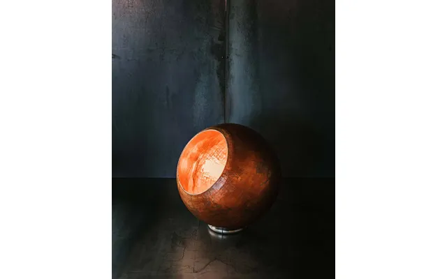 Floor Brun Kobberlampe 45 Cm Nej