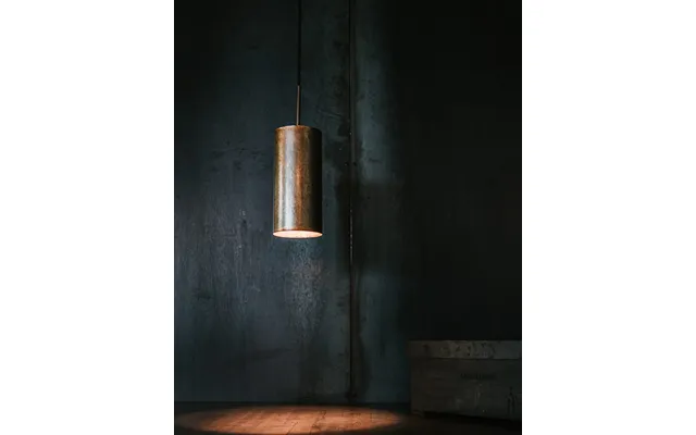 Tube Brun Kobberlampe 25 Cm
