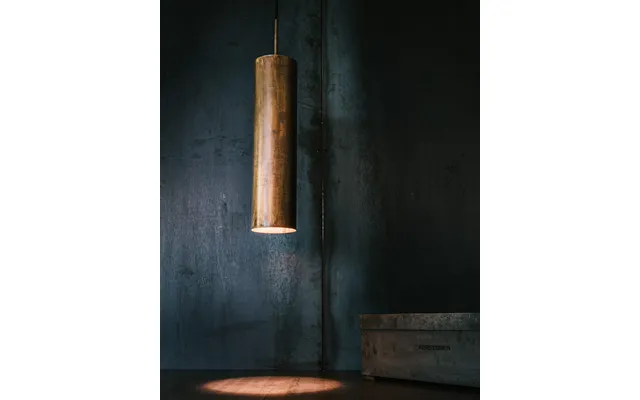 Tube Brun Kobberlampe 45 Cm
