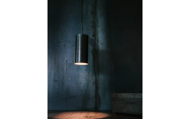 Tube Sort Kobberlampe 25 Cm