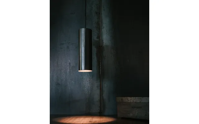 Tube Sort Kobberlampe 35 Cm
