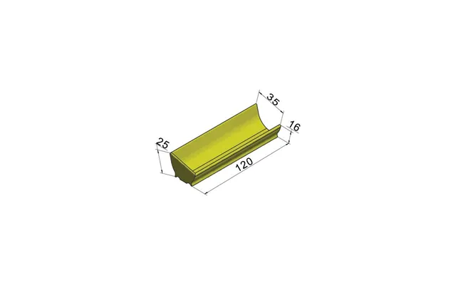 Ende Krybbe 110-sv 120 Cm Lang - Aco Funki