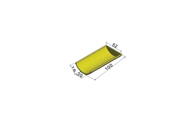 Ende Krybbe Ts 47, 100 Cm Lang - Aco Funki