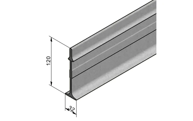 Fiber Bæring 120 X 32 Mm 7,2 Meter - Aco Funki