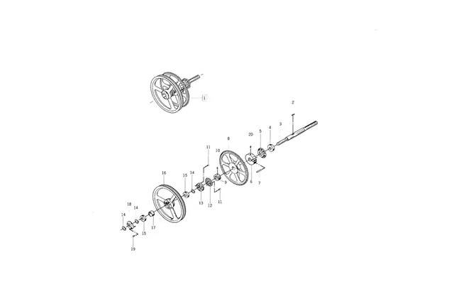 Fodermaskine Type Fs Res 1c Pos. 18 - Lejedæksel