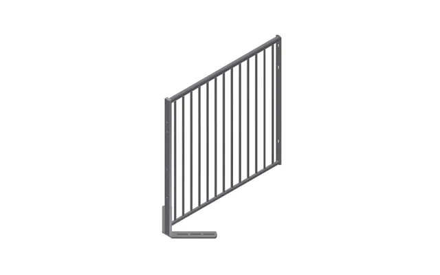 Gitter Over Spalter, L950 Mm, Galvaniseret - Aco Funki