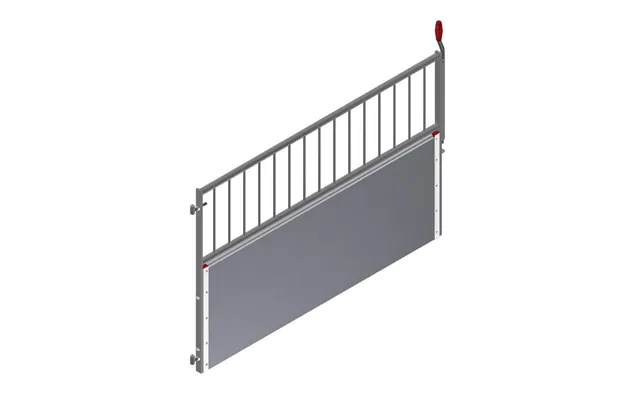 Låge H110 Gitter Planke 1750 Mm Med Pløk, Inn-o-flex 40 - Aco Funki