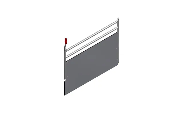 Plade Låge H870 Længde 120 Cm - Aco Funki