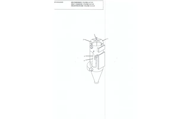 Selvrensende Filter 8-130 Filterpose Pe Pe 401 Standart 0160x Nr2 - President