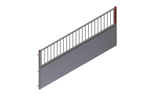 Side H110 Gitter Planke 2500 Mm Enkelt Bolt, Inn-o-flex 40 - Aco Funki