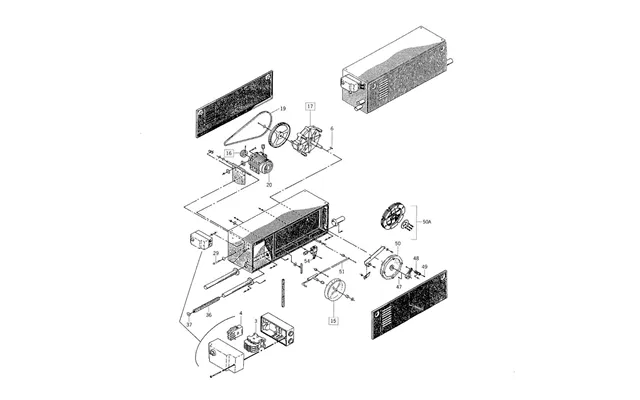 Trækstation Type Compac Res 1a Pos. - Motor 0,750kw 3 380v 80b-4fod