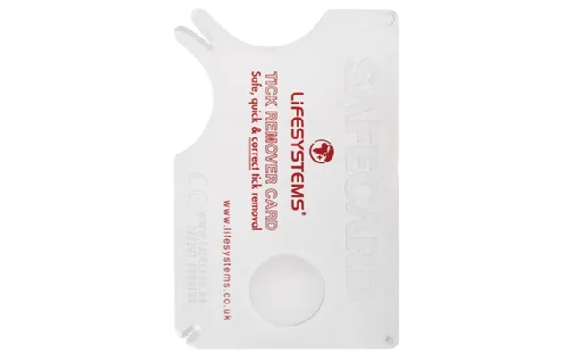 Lifesystems Tick Remover Card - Flåt Fjerner