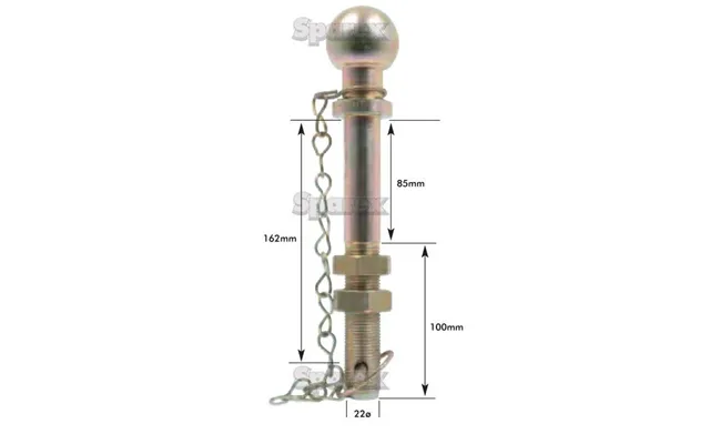 50 Mm Kuglebolt 22x190 Mm