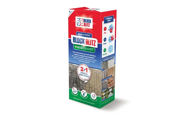 Block Blitz Eco Cleaner Belægningsrens 760 G.