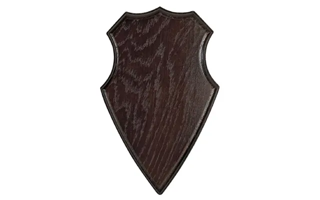 Bukkeplade Mørkt Træ 21x13cm