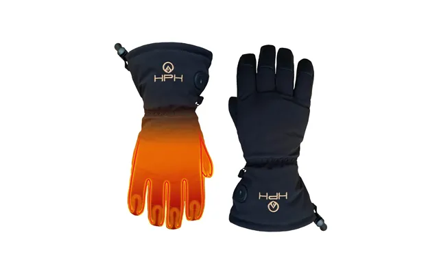 Happyhot Hafjell Tyk Handske Med Elvarme Og Primaloft - L