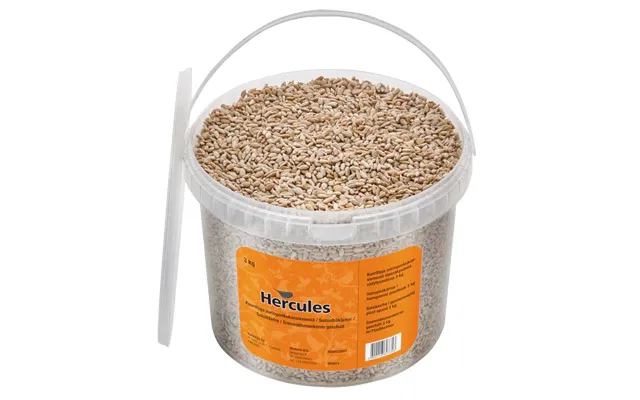 Hercules Solsikkefrøkerner Afskallet 3 Kg Spand.