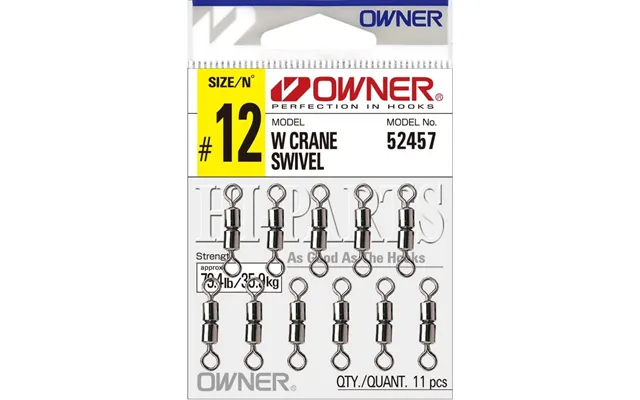 Owner W Crane Swivel - Str. 16 12 Stk.