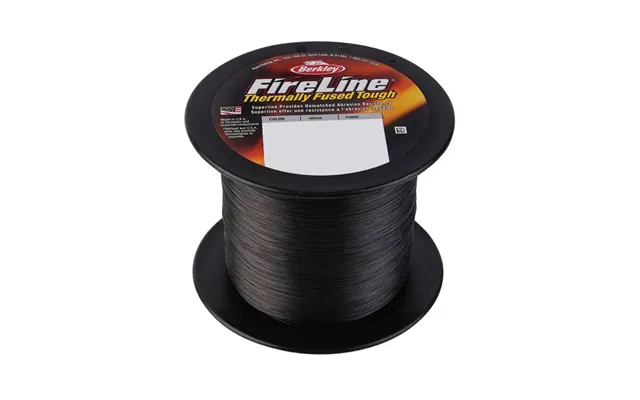 Påspoling Af 100m Berkley Fireline Fletline Ved Hjulkøb - Berkley Fireline Sort 0,39mm 29,1kg