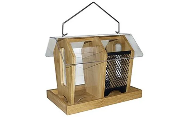 Ryom Fuglefoderautomat Bambus Double
