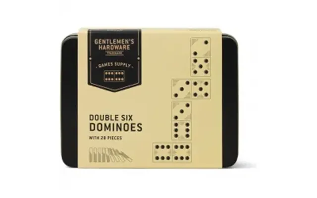 Gentlemen's Hardware Dominos In A Tin - Spil