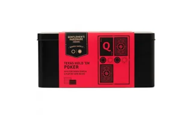 Gentlemen's Hardware Poker Texas Hold 'em - Spil