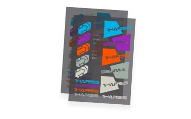 Pro Klistermærkesæt Tharsis Drt Colored Stickers - Klistermærker