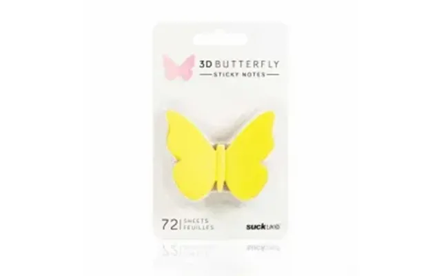 Suck Uk - 3d Sticky Notes Butterfly