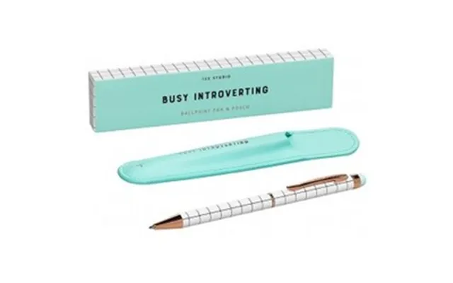 Yes Studio - Pen & Case Busy Introverting