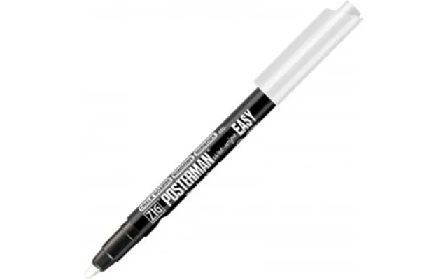 Zig Kuretake Zig Posterman Pma-980 Easy White - Skriveredskaber