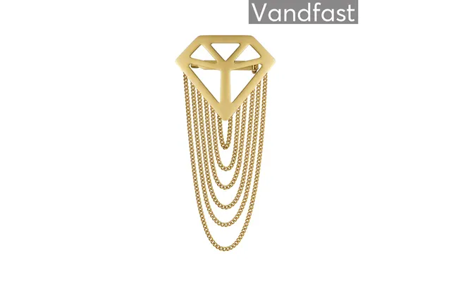 Annebrauner Broche 18k Guldbelagt