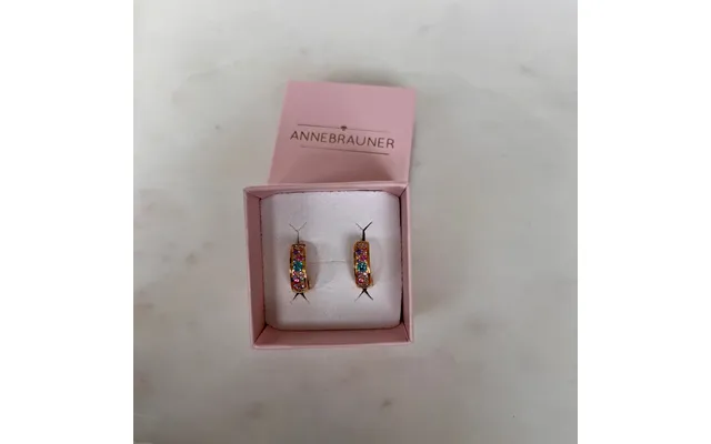 Annebrauner Creole Sparkling Pink Violet 18k Guldbelagt