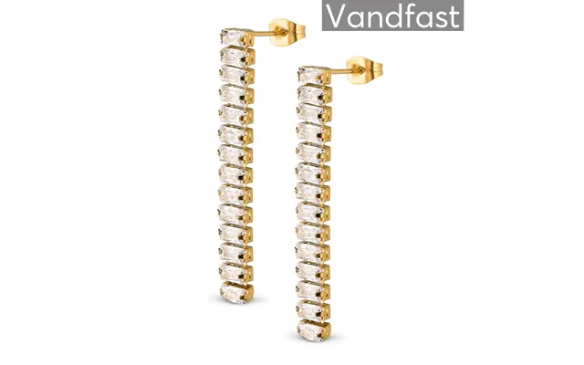 Annebrauner Deluxe Øreringe 18k Guldbelagt