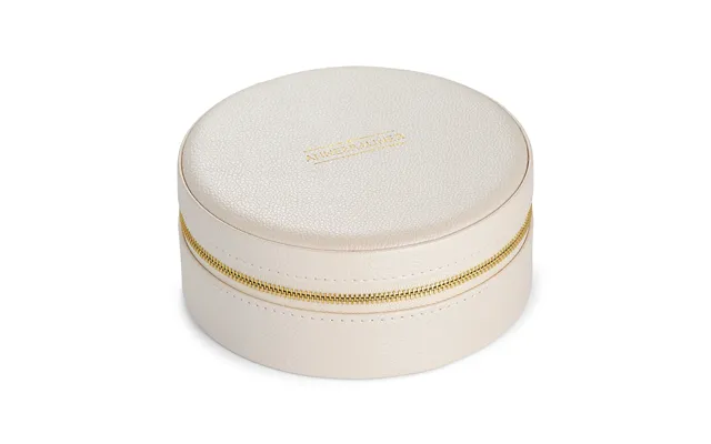 Annebrauner Deluxe White Satin Smykkeskrin