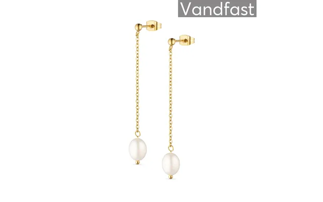 Annebrauner Pearl Chain Earrings