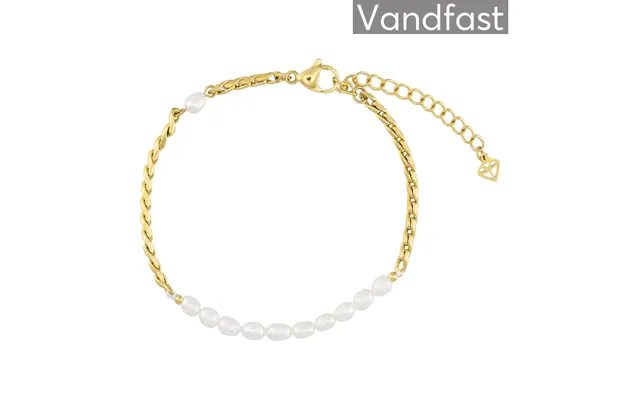 Annebrauner Pearl Petite Armbånd 18k Guldbelagt
