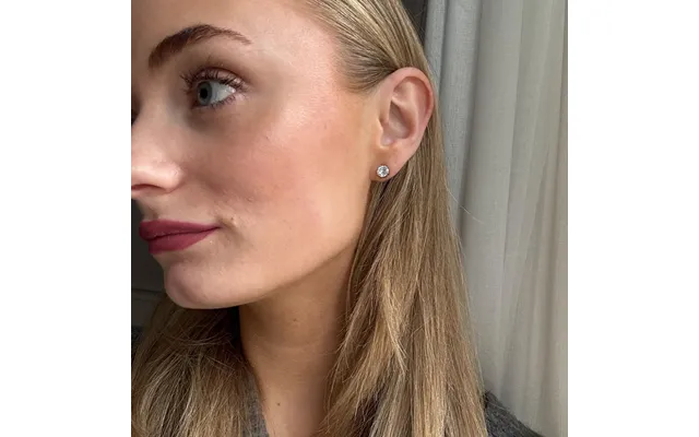 Annebrauner Princess 6 Mm Clear Øreringe
