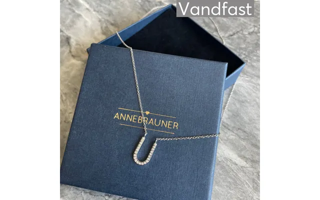 Annebrauner The Letter Halskæde - U