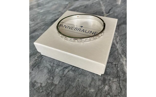 Annebrauner Zirconia Bangle Armbånd