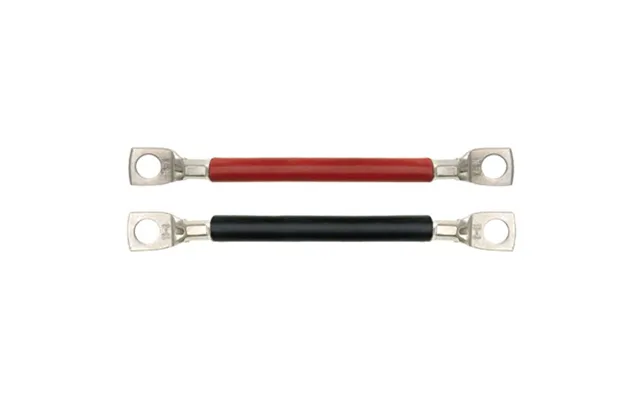 1852 Batterikabel Fortinnet Sort 25mm2 0,5m Med Kabelsko - 1253321