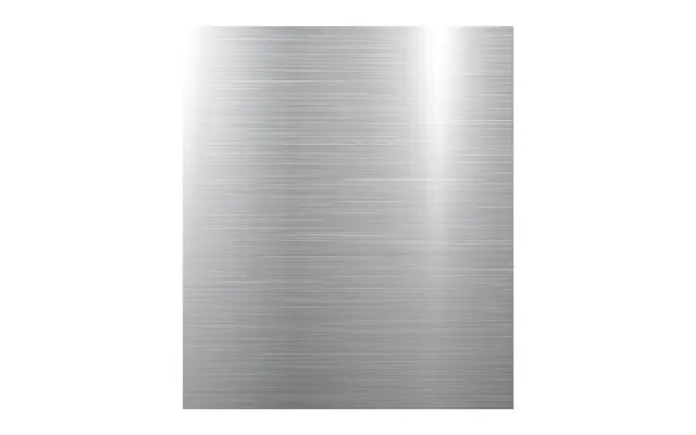 1852 Køleskab Cr65 Låge Panel Stainless Steel - 12832611