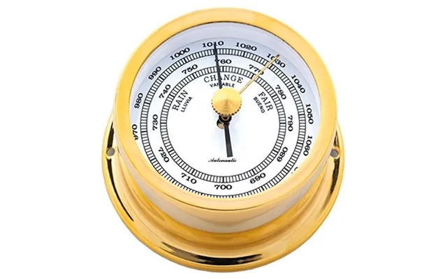 Autonautic Minor 72 Barometer Ø72 50 Mm Forgyldt Messing - 1830005
